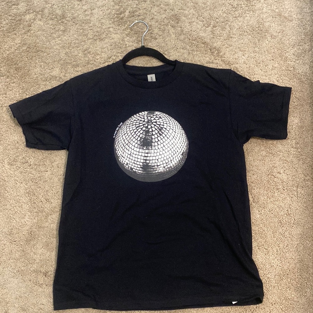 In Print We Trust disco ball shirt